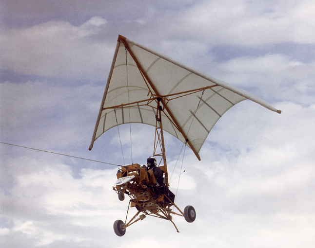 Space History Photo: Paresev 1-B in Tow Flight